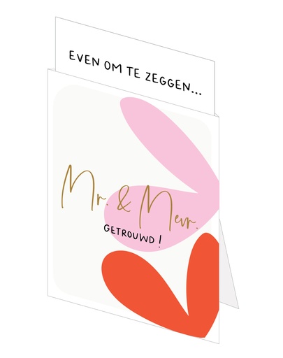 [CQ039] Mr en Mevr. getrouwd !