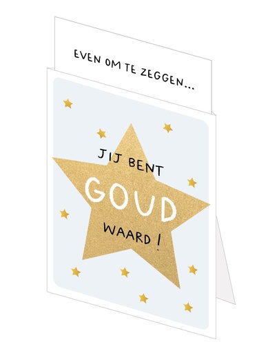 [CQ041] Jij bent goud waard
