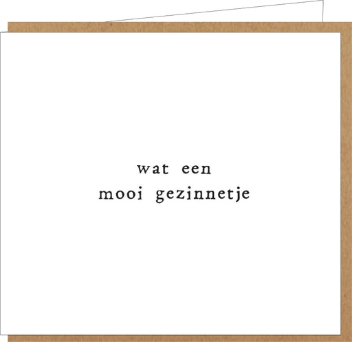 [LM070] wat een mooi gezinnetje