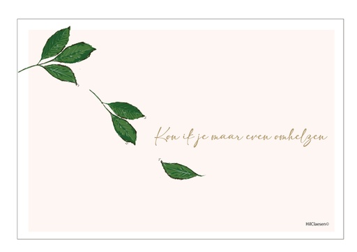 [PR047] Kon ik je maar even omhelzen