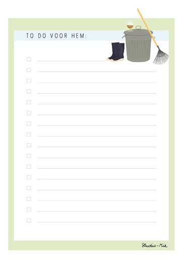 [KMBL003] To do voor hem