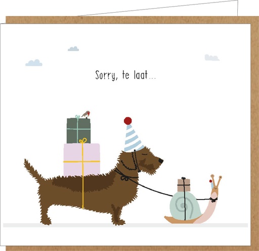 [ME064] Sorry, te laat !