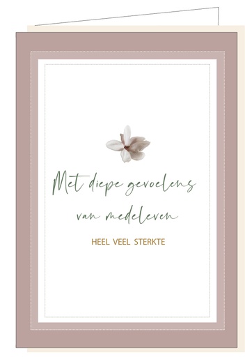 [MM1103] Met diepe gevoelens van medeleven