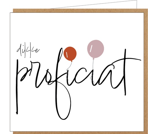 [B011] Dikke proficiat