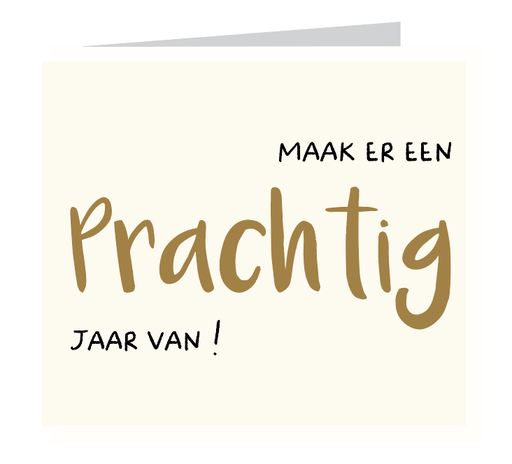 [BX010] Maak er een prachtig jaar van