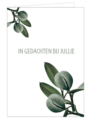 [MM1193] In gedachten bij jullie