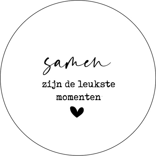 [BV008] Bierviltje Samen zijn de leukste momenten