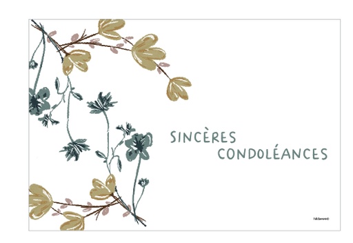 [PFR020] Sincères Condoléances